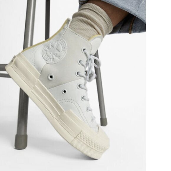 Converse Shoes - Converse Chuck Taylor All Star 70 Hi Plus M10ixed Material in Moonbathe (Unisex)